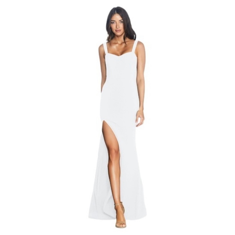 Dress The Population White Dress